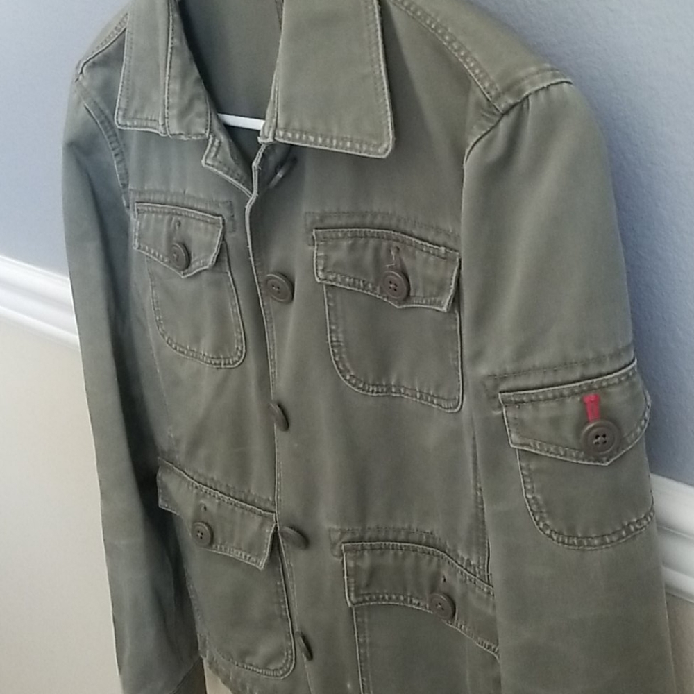 J.Crew Utility Jacket Size Small - Picture 5 of 9